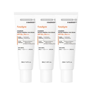 후시다인 8 베리어 워터리 무기자차 선크림 50ml, 3개