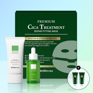 웰더마 시카 세럼 50ml+시카 선크림 50ml+시카 겔 마스크 팩 4매 (+필링팩 20ml 증정)
