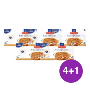 Daelmans 스트룹와플스 와플 캐러멜 156g, 5개