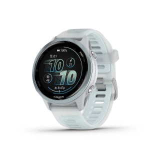 가민 포러너 570 러닝 GPS 스마트워치 화이트스톤/클라우드 블루, 42mm