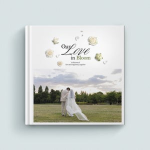 [한국후지필름] (포토북) Our love in bloom 결혼 웨딩 포토북 맞춤 포토앨범