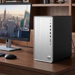 HP 파빌리온 TP01-5003KL RTX5060 인텔i5 14400 RAM 64GB NVMe 2TB OS미포함 데스크탑 사무 작업 가성비 학생 컴퓨터 데스크탑