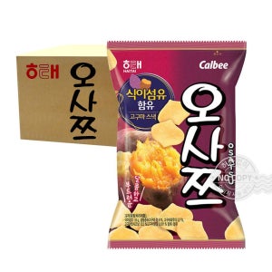 [박스] 해태 오사쯔 60g 16입 업소용 사무실 탕비실 간식
