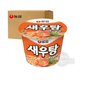 [박스] 농심 새우탕큰사발 115g 16입 업소용 사무실 탕비실 간식