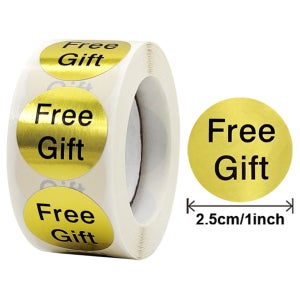프리 기프트 Gift 스티커 감사 배달용 행사용 원플러스원