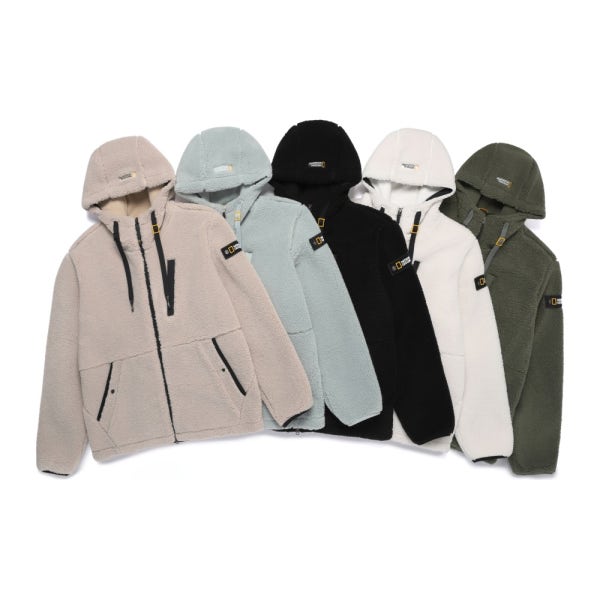 [정상가 189,000원] 내셔널지오그래픽 고윤정 플리스 N264UFJ950 코스토니 후드 플리스 자켓 택 1