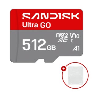 샌디스크 마이크로 SD카드 울트라 GO 512GB 블랙박스 닌텐도스위치 메모리+케이스