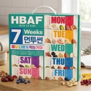 바프 먼투썬 하루견과 7주 HBARF 980g