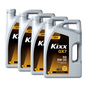 킥스 KIXX 가솔린 GX7 SQ 5W20 4LX4개 엔진오일