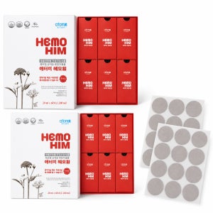 해모힘 20ml x 120포 2달분+동전패드