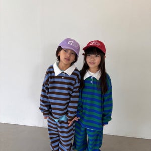 영마켓 26FW 가을 패밀리룩(두돌-성인) 태리단가라조거팬츠 커플룩 엄마아이커플 모녀커플룩 아빠아들커플 가족사진의상