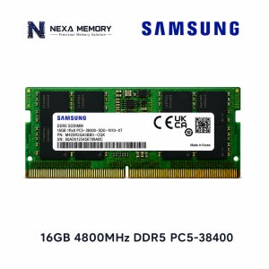삼성전자 노트북 메모리 DDR5 16GB 4800 PC5 38400 SODIMM