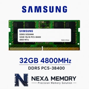 삼성전자 노트북 메모리 DDR5 32GB 4800 PC5 38400 SODIMM