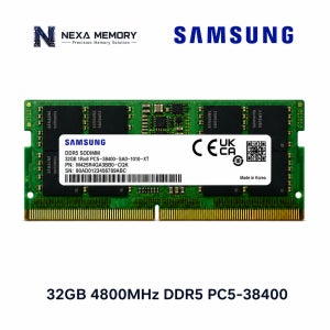 삼성전자 노트북 메모리 DDR5 32GB 4800 PC5 38400 SODIMM