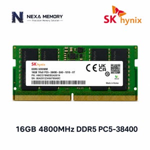 SK하이닉스 노트북 메모리 DDR5 16GB 4800 PC5 38400 SODIMM