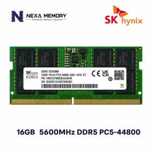 SK하이닉스 노트북 메모리 DDR5 16GB 5600 PC5 48400 SODIMM