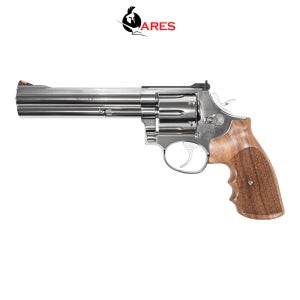 ARES S&W M686 6인치 리볼버 CO2 풀메탈 에어소프트건 비비탄총 아레스