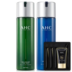 AHC 온리포맨 올인원 에센스 200ml+포어프레쉬 올인원 에센스 200ml+샤쉐 3매