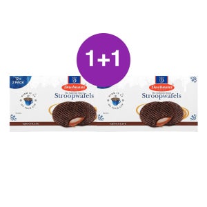 Daelmans 스트룹와플 초콜릿 145g, 2개