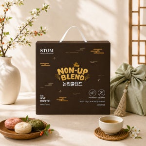 [추석 이벤트] 무카페인 커피 STOM 논업블렌드 선물세트 225g 15개입 2박스
