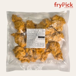 프라이픽 닭다리살 치킨 패티 1kg