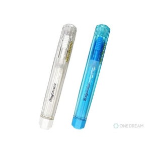 하고로모 크리스탈 멀티 분필홀더 투명백색 HCMH0001 +형광파랑 HCMH0301
