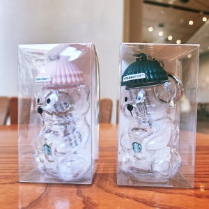 (당일발송)스타벅스 베어리스타 미니어처 키링 키체인 키홀더