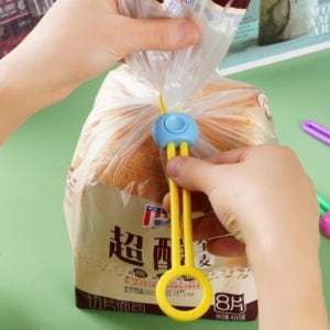 주방필수템 다용도 봉지 밀봉끈 정리끈 10개