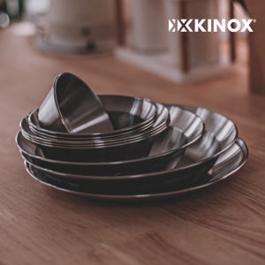키녹스 3인용 캠핑 식기세트 10P 스테인리스 캠핑그릇
