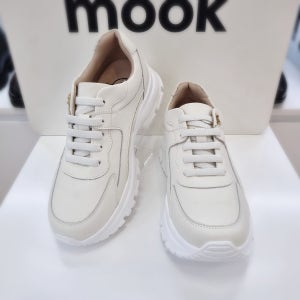 [무크] 여성 5cm 키높이 비즈 포인트 어글리 슈즈 622302