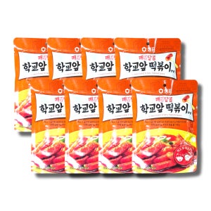 매콤달콤 학교앞 떡볶이 양념 125g, 8개
