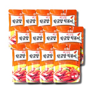 매콤달콤 학교앞 떡볶이 양념 125g, 12개