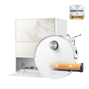 드리미 아쿠아 스팀 로봇청소기 Aqua20 Ultra Roller 물탱크 버전, 화이트
