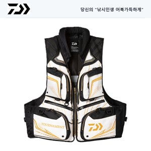 다이와 KDF-3021T 라이트 그레이 M 토너먼트 구명복