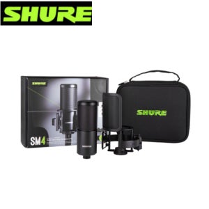 슈어 SM4 KIT 홈레코딩 개인방송 마이크