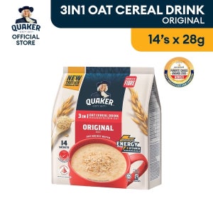Quaker 퀘이커 오트밀 오리지널 낱개 포장 28g 14포 392g