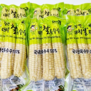괴산본가 산지직송 찐 냉동 괴산 대학찰 옥수수