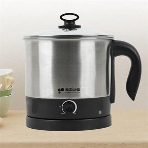다용도 멀티 전기 포트 휴대용 1.5l 전기 포트 사무실 싱글족
