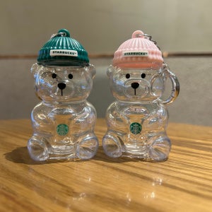 스타벅스 베어리스타 미니어처 키링 키체인