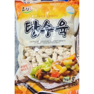 씨밀레 탕수육 1k X8 냉동식품 즉석식품 냉동탕수육 간편탕수육 튀김요리 탕수육튀김