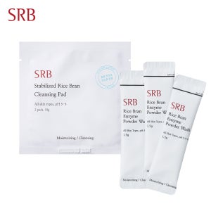 [체험샘플]SRB 쌀뜨물 효소 세안제 1.5g x 3개 + 쌀뜨물 클렌징 패드 2ea x 1개