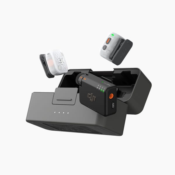 DJI Mic Mini 2S (2 TX + 1 RX + 충전 케이스) 마이크 세트