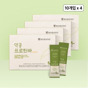 서울대 밥스누 약콩 프로틴바 35g, 10개입, 4개