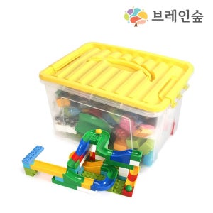 아키레일 창의블록 구슬 롤러코스터 듀오 베이직 120p 블록장난감 창의력
