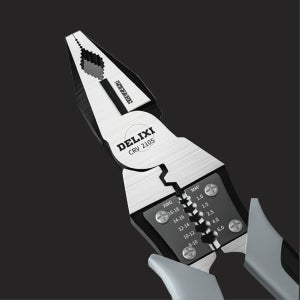 다기능 펜치 2105 DELIXI 대형 산업용 만능 플라이어 뺀치 전선 스트립퍼 와인딩