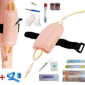 [정맥주사연습 퍼팩SET] 팔 부착모형 셋구성 소모품12종 간호사&닥터 국내재고 바로배송
