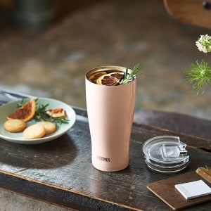 써모스 1+1 보온보냉 파스텔 소프트 콜드컵 JDE-601KL 600ml 뚜껑포함