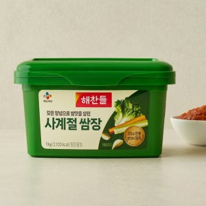 해찬들 사계절 쌈장 1kg, 1개