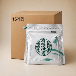 아리아케 노리 블랙 8컷 80장 x 15개입 - 일본 스시김 조미