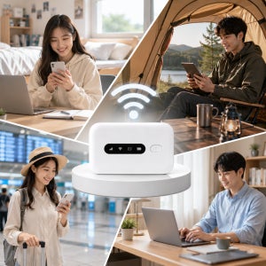 온라인강의 인터넷 LTE 5G 무선공유기 노트북 태블릿 와이파이 유심인터넷